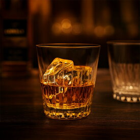 【日本製】 宵凪 -YOINAGI- ロックグラス 315ml 食洗機対応 ウイスキー ロック ALCODIA