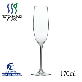 パローネ シャンパン グラス 170ml 東洋佐々木ガラス ファインクリスタル イオンストロング