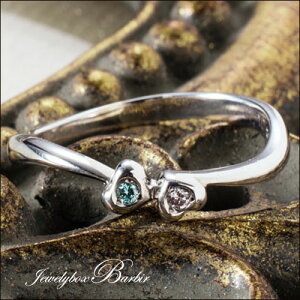 ブルーダイヤモンド ハート リング 指輪 K18 ホワイトゴールド ダイヤモンド 4月 誕生石 結婚式 アクセサリー レディースジュエリー ファッション 品質保証 30代 40代 50代 60代 プレゼント 送料