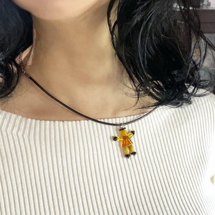 楽天市場】【お休みSALE10%オフ】 【新作】 天然 琥珀 ドール  