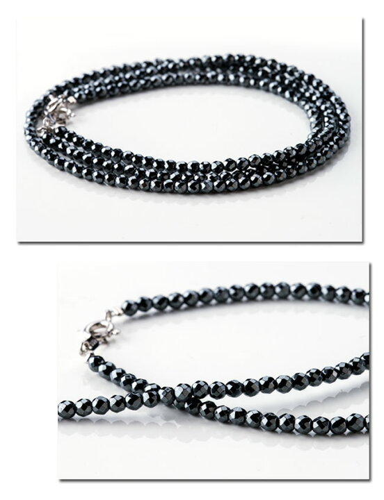 楽天市場】ネックレス ブレス セット ヘマタイト ブレスレット セット 
