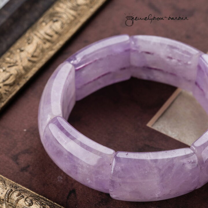 楽天市場】【母の日クーポン】 【幅20mm】天然石 アメジスト バングル  