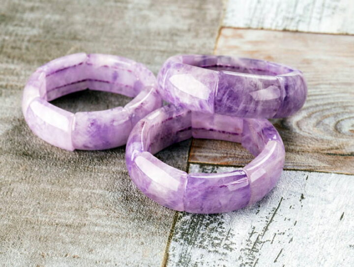 楽天市場】【母の日クーポン】 【幅20mm】天然石 アメジスト バングル  