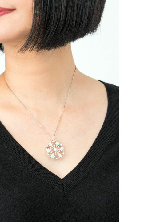 楽天市場】【訳あり】 Pt900 ダイヤモンド ダイアモンド ネックレス  