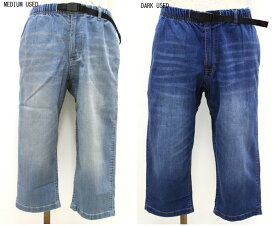 GRAMiCCi　【グラミチ】デニム ミドルカット パンツ DENIM MIDDLE CUT PANTS 　クロップドパンツ　ストレッチ　アウトドア　　GMP-20S006