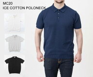 MOON CASTLE　【ムーンキャッスル】　『定番アイテム』　ICE COTTON POLONECK　アイスコットン　ポロネッ…
