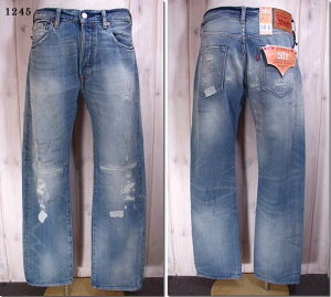 LEVIS ���[�o�C�X�@�I���W�i���{�^���t���C�X�g���[�g�f�j���@501�W�[���Y�@00501-1245