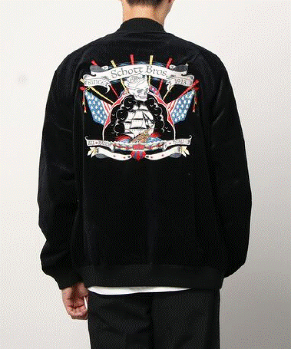 楽天市場】SCHOTT 【ショット】 VELVETEEN SOUVENIR JAKET ベルベット