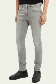 SCOTCH＆SODA　【スコッチ＆ソーダ】　Skim skinny fit jeans Silver-tongued 159630　スーパースリム　パンツ　デニム　スキニー　グレー　282-45504