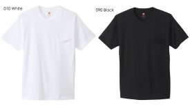 Hanes　【ヘインズ】　プレミアム　ジャパンフィット　クルーネックポケットTシャツ　PREMIUM Japan Fit　半袖Tシャツ　無地　インナー　肌着　オーガニックコットン　22SS　HM1-V003　「クリックポスト可能、その場合は箱なしになります」