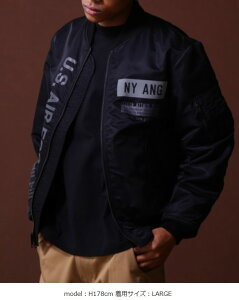 AVIREX@yArbNX/ABbNXz REFLECT STENCIL MA-1 FLIGHT JACKET@tNg@XeV@MA-1@tCgWPbgWbvAbv@obNvg@783-3252045