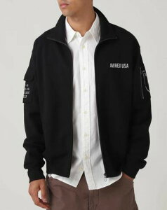 AVIREX@yArbNX/ABbNXz FATIGUE STAND COLLAR ZIPUP SWEAT@t@eB[O@X^h@J[@WbvAbv@XEFbg@XEFbg@783-3930011