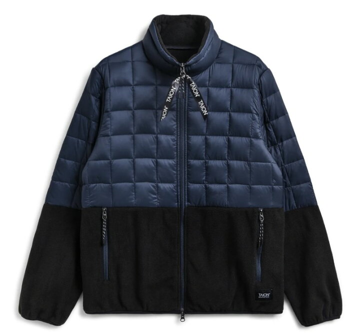 楽天市場】TAION 【タイオン】 UNISEX マウンテン ハイネック ダウン＋ 