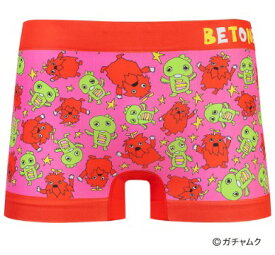 BETONES　【ビトーンズ】　『クリックポストの場合はパッケージ無し』　ガチャピン　ムック　ボクサーパンツ　アンダーウェア　GACHAMUKU GAMU003　1-RED 2-BLUE 3-PURPLE