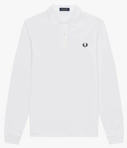 FRED PERRY�@�y�t���b�h�y���[�z�@�R�b�g���s�P�@�����|���V���c�@�����O�X���[�u�@The Fred Perry Shirt�@M6006