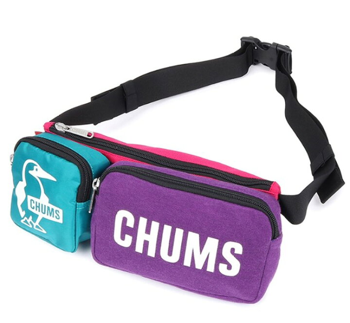 楽天市場】CHUMS 【チャムス】 3ポーチボディバッグスウェットナイロン 