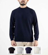 MOON CASTLE　【ムーンキャッスル】　『定番アイテム』　ICE COTTON LONG MOCK NECK　アイスコットン　モ…