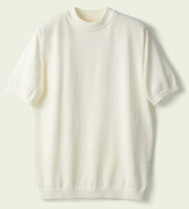 MOON CASTLE�@�y���[���L���b�X���z�@�w��ԃA�C�e���x�@ICE COTTON MOCK NECK�@���b�N�l�b�N�����j�b�g�@�n�C�l�b�N�@IC3