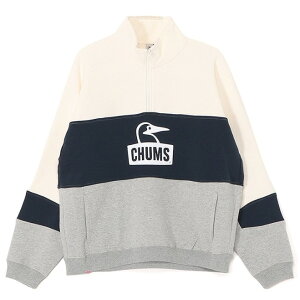 CHUMS�@�y�`�����X�z�@�J�[���Y�p�l���n�[�t�W�b�v�g�b�v�@Kearns Panel Half Zip Top�@�g�b�v�X�@�X�E�F�b�g�@�g���[�i�[�@���N�с@CH00-1509