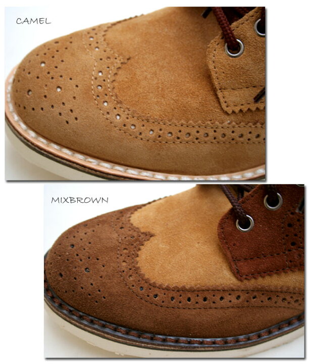 楽天市場】CEBO 【セボ】 スエードウィングチップハイ WING TIP HI 