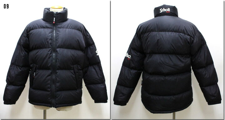 楽天市場】SCHOTT 【ショット】NYLON HYBRID DOWN JACKET ナイロン 