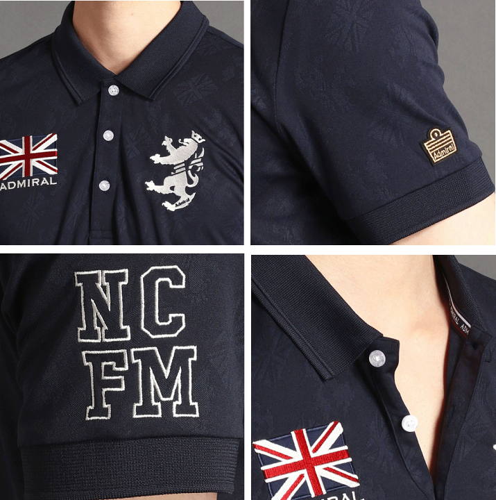 Admiral別注 ポロシャツ｜ポロシャツ｜ニコル公式通販サイト｜NICOLE ONLINE SHOP