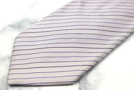 リョウコキクチ R.KIKUCHI ストライプ柄 メンズ ネクタイ 送料無料 【中古】【美品】