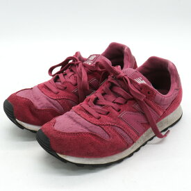 NEW BALANCE ニューバランス スニーカー ローカット WL373DPW 靴 シューズ レディース 24cmサイズ ワインレッド 【中古】