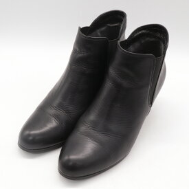 REGAL リーガル ショートブーツ アンクルブーツ ブランド 靴 シューズ 黒 レディース 22.5サイズ ブラック 【中古】