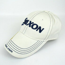 SRIXON スリクソン キャップ Zstar ゴルフ スポーツウエア ブランド 帽子 メンズ オフホワイト 【中古】
