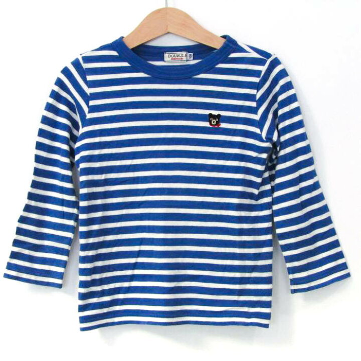 楽天市場】MIKIHOUSE ミキハウス ダブルビー 長袖Tシャツ ボーダー B  