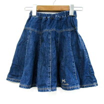 楽天市場】デニム スカート（ブランドポンポネット）（キッズ・ベビー 