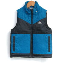 楽天市場】adidas ダウン ベスト（キッズ・ベビー・マタニティ）の通販 