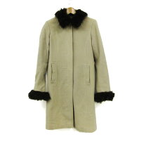 楽天市場】ベージュ ロングコート ウール 中古の通販 