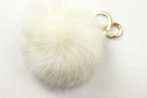 楽天市場】フルラ ファー チャーム（キーホルダー｜キーホルダー・キー  