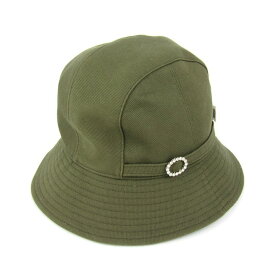 23区 ニジュウサンク スポーツ ハット フリーサイズ ブランド 帽子 レディース カーキ 【中古】