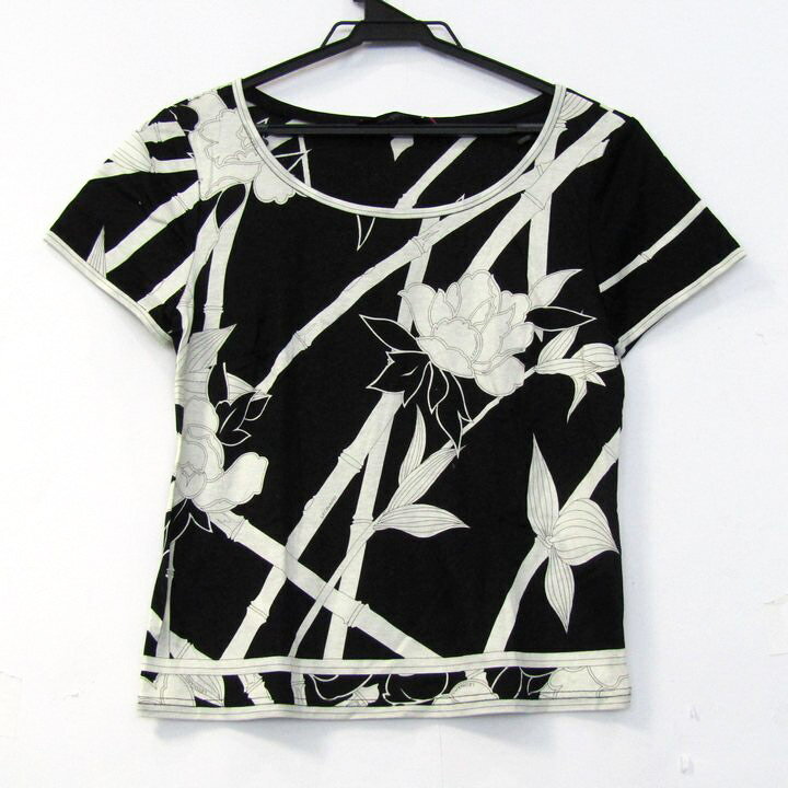 楽天市場】LEONARD レオナール 半袖Tシャツ トップス カットソー 花柄 