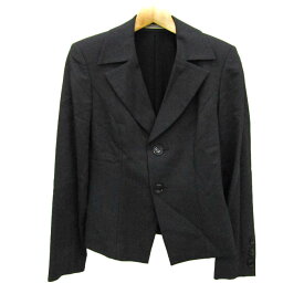 【最大50％OFFクーポン配布中】Pinky&Dianne ピンキー&ダイアン テーラードジャケット アウター ストレッチ レディース 38サイズ ネイビー 【中古】