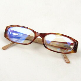 CHANEL シャネル メガネ 3119-H ココマーク フレーム 度付き ブランド 眼鏡 アイウェア レディース 52□16 135サイズ ブラウン 【中古】