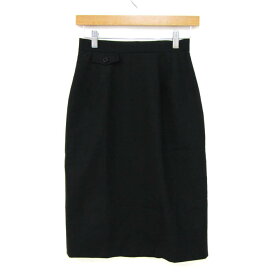 Paul Smith ポールスミス スカート ボトムス ウール レディース 40サイズ ブラック 【中古】