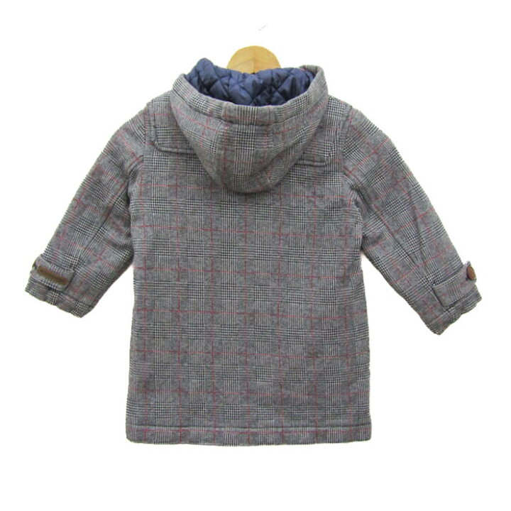 楽天市場】MIKIHOUSE ミキハウス ダッフルコート アウター チェック柄 