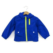 コート noeil aime bebe ダウン 配色タフタ切り替えダウンコート 110cm グリーン系 BeBe Petits Pois Vert