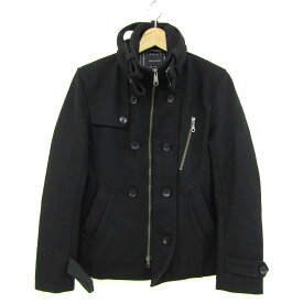 RATTLE TRAP ラトルトラップ ショートコート ジャケット アウター メンズビギ メンズ 2サイズ ブラック 【中古】