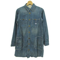 楽天市場】LEE デニム シャツ（ワンピース｜レディースファッション 