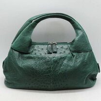 楽天市場】オーストリッチ 中古 バッグ（カラーグリーン）の通販