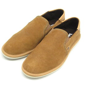 【39％OFFクーポン配布中 10/4 20:00〜10/9 01:59】Timberland ティンバーランド シティシャッフラー スリッポン スウェードレザー ブランド シューズ 靴 メンズ 25サイズ ブラウン 【中古】