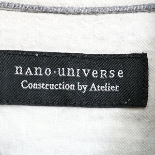 楽天市場 美品 ナノユニバース Nano Universe メンズ Mサイズ カットソー 中古 Barce