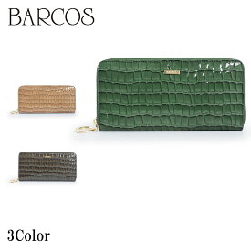 BARCOS ソフトステンドガラスレザーラウンド型財布 レディース 全3色 ONESIZE バルコス