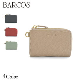 BARCOS シュリンクレザーL字型ミニ財布 レディース 全4色 ONESIZE バルコス