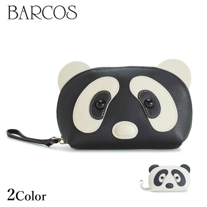 楽天市場】BARCOS パンダモチーフポーチ レディース 全2色 ONESIZE 